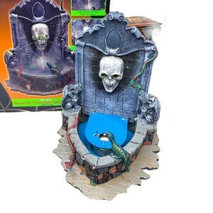 LEMAX SPOOKY TOWN HALLOWEEN VILLAGE LIGHTED SKULL CAVE QUARRY #14822 2021 READ